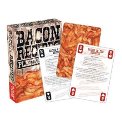 Aquarius Bacon Recipes Playing Cards