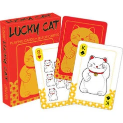 Aquarius Lucky Cat Playing Cards