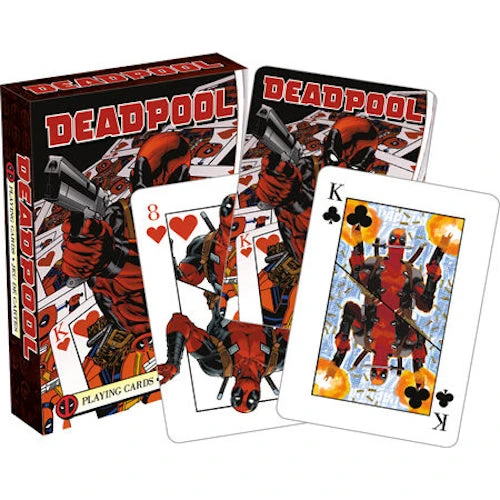 Aquarius Marvel - Deadpool Mirror Playing Cards 3 Aquarius Marvel - Deadpool Mirror Playing Cards