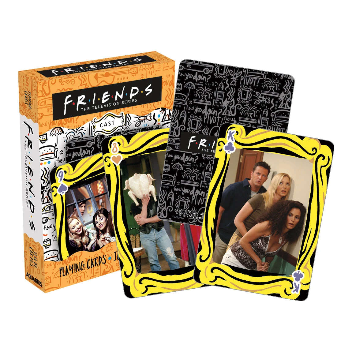 Aquarius Friends - Cast Playing Cards 3 Aquarius Friends - Cast Playing Cards