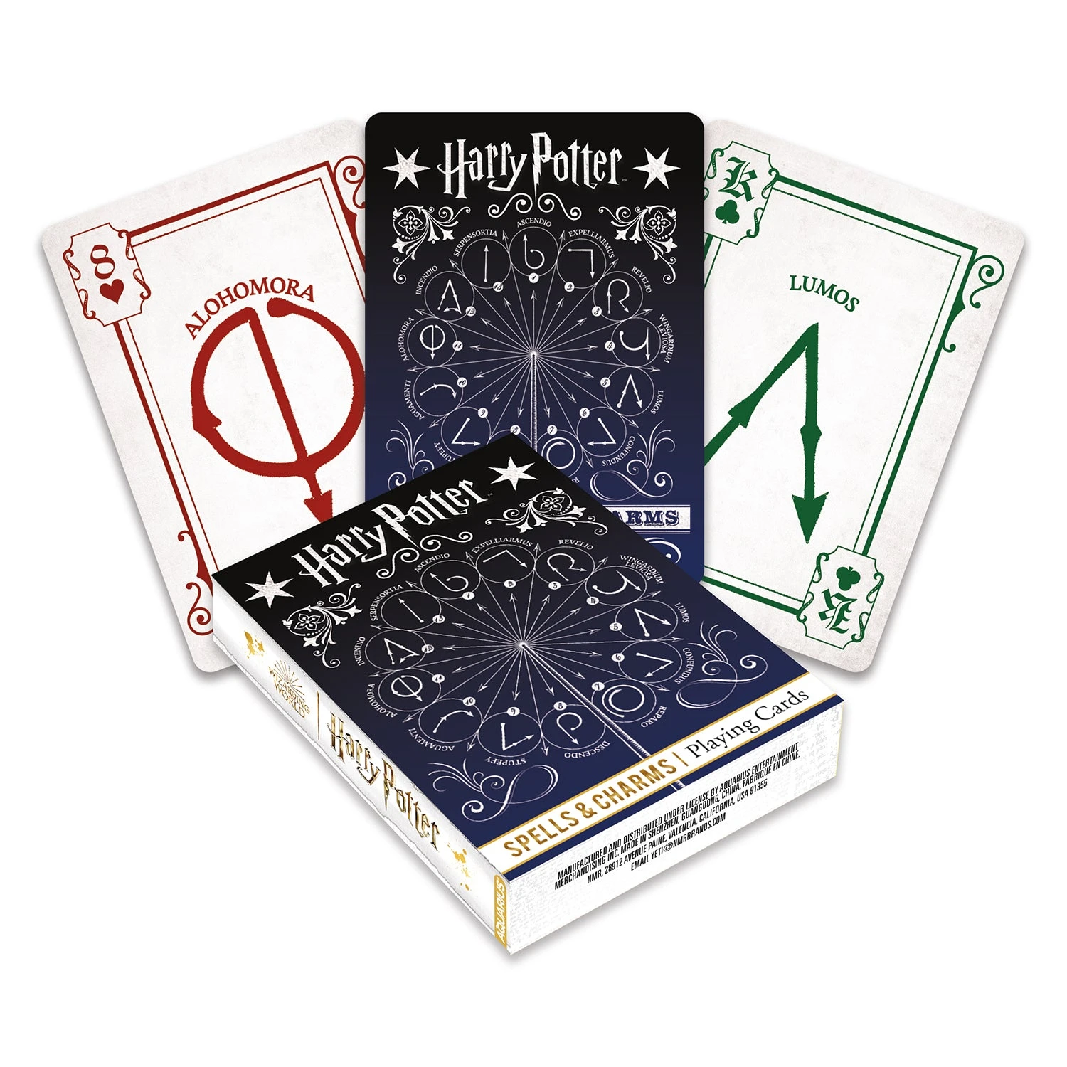 Aquarius Harry Potter - Spells Playing Cards 3 Aquarius Harry Potter - Spells Playing Cards