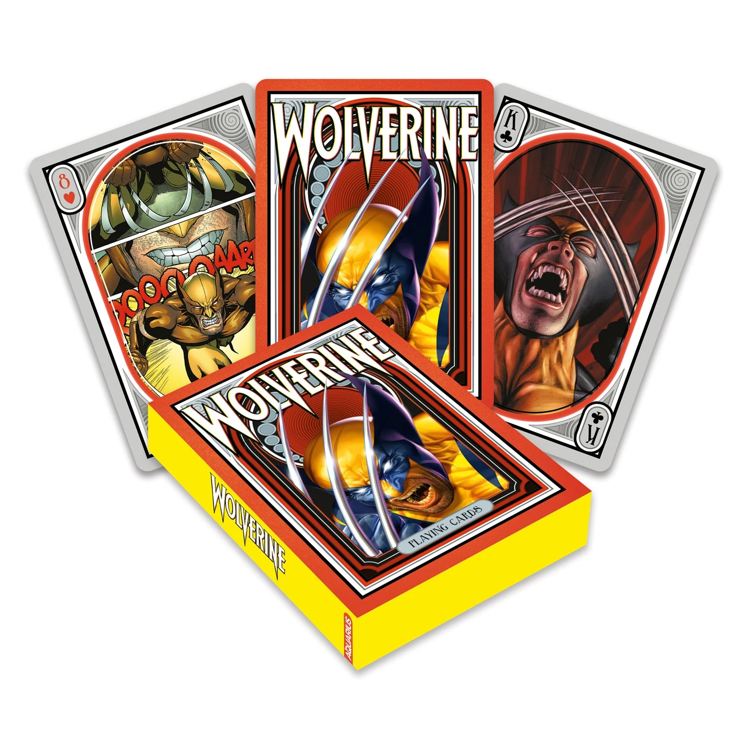 Aquarius Marvel Wolverine Nouveau Playing Cards 3 Aquarius Marvel Wolverine Nouveau Playing Cards