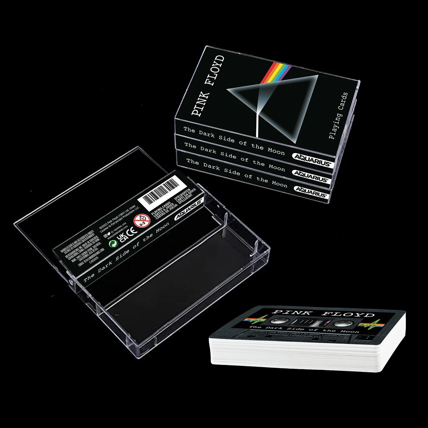Aquarius Pink Floyd - Dark Side Of The Moon Cassette Playing Cards 3 Aquarius Pink Floyd - Dark Side Of The Moon Cassette Playing Cards