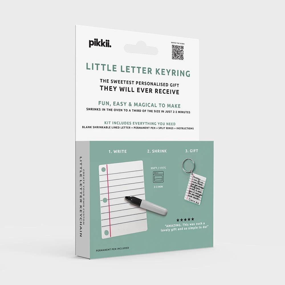 Little Letter Shrink Keyring Kit 4 Little Letter Shrink Keyring Kit - Image 2