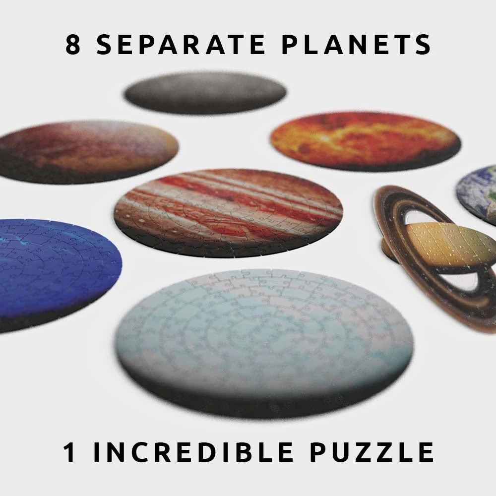 Planets Jigsaw Puzzle 6 Planets Jigsaw Puzzle - Image 4