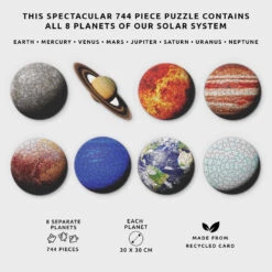 Planets Jigsaw Puzzle 11 Planets Jigsaw Puzzle -Toy Sale Store PI PLNT PZLS 1 5
