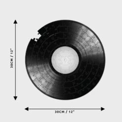 12 Inch Record Jigsaw Puzzle 11 12 Inch Record Jigsaw Puzzle -Toy Sale Store PI RCD JGS PZ 1 5