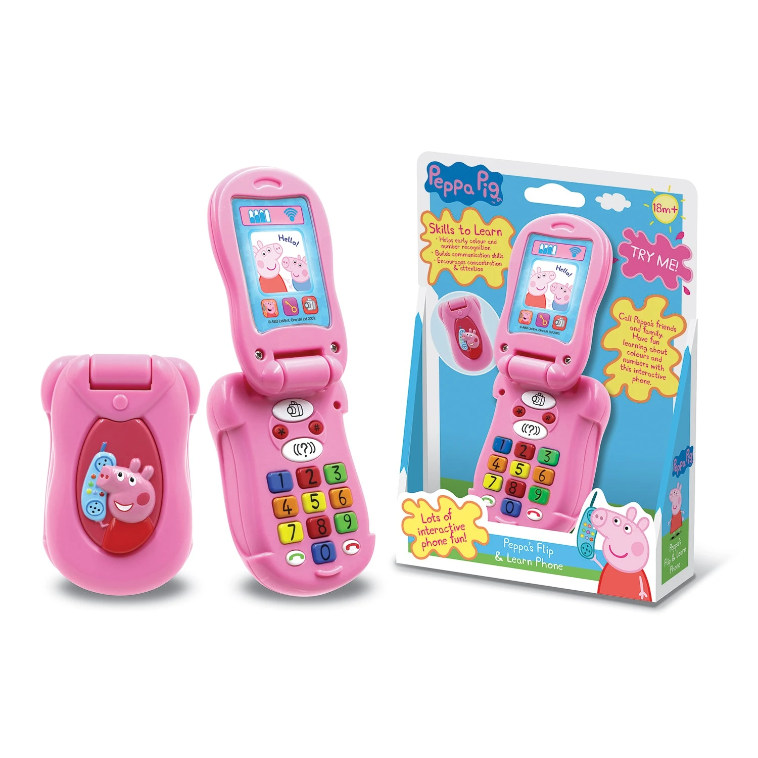 Peppa Pig - Flip & Learn Phone 4 Peppa Pig - Flip & Learn Phone - Image 2