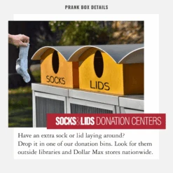 PRANK-O Prank Gift Box - Socks & Lids -Toy Sale Store PP401074 5