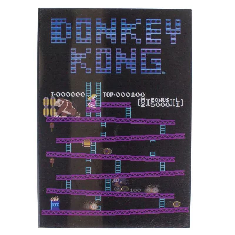 Paladone Donkey Kong Lenticular Notebook 4 Paladone Donkey Kong Lenticular Notebook - Image 2