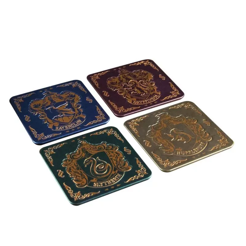 Paladone Harry Potter Hogwarts Crest Coasters 5 Paladone Harry Potter Hogwarts Crest Coasters - Image 3