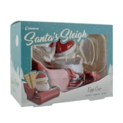 Paladone Christmas - Santa Egg Cup And Sleigh