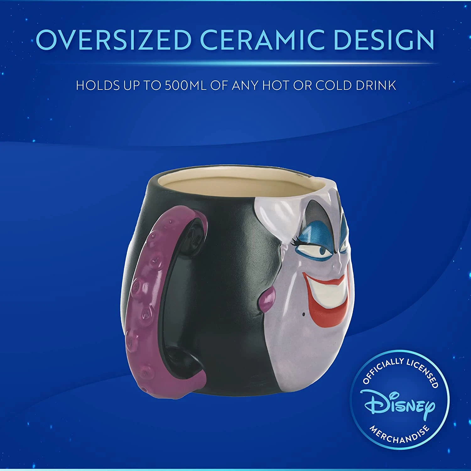 The Little Mermaid - Ursula Shaped Mug 5 The Little Mermaid - Ursula Shaped Mug - Image 3