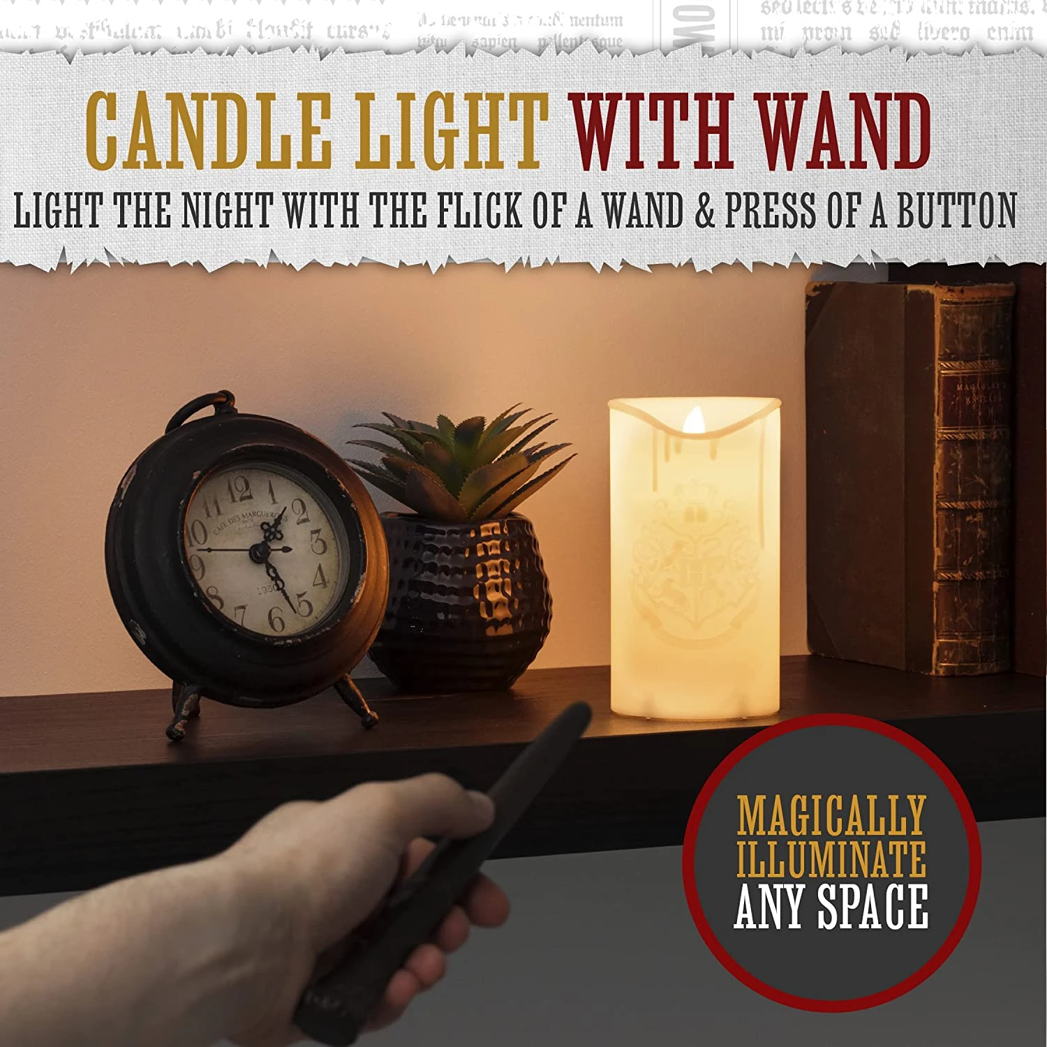 Harry Potter - Candle Light With Wand Remote Control 5 Harry Potter - Candle Light With Wand Remote Control - Image 3