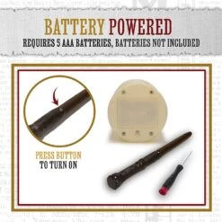 Harry Potter - Candle Light With Wand Remote Control 10 Harry Potter - Candle Light With Wand Remote Control -Toy Sale Store PP9563HP 4