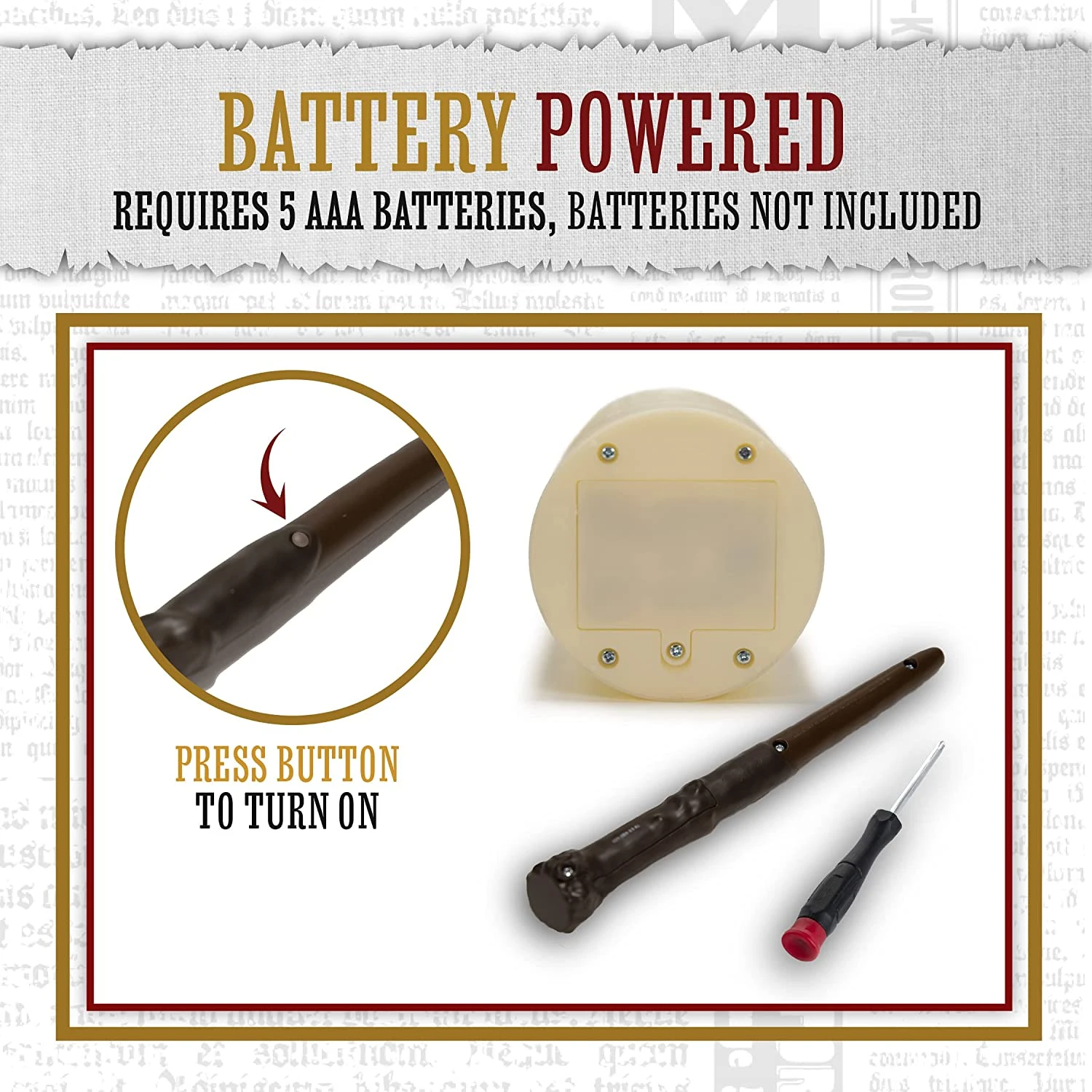 Harry Potter - Candle Light With Wand Remote Control 6 Harry Potter - Candle Light With Wand Remote Control - Image 4