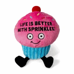 "Life Is Better With Sprinkles!" Cupcake