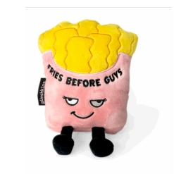 "Fries Before Guys" Plush Fries