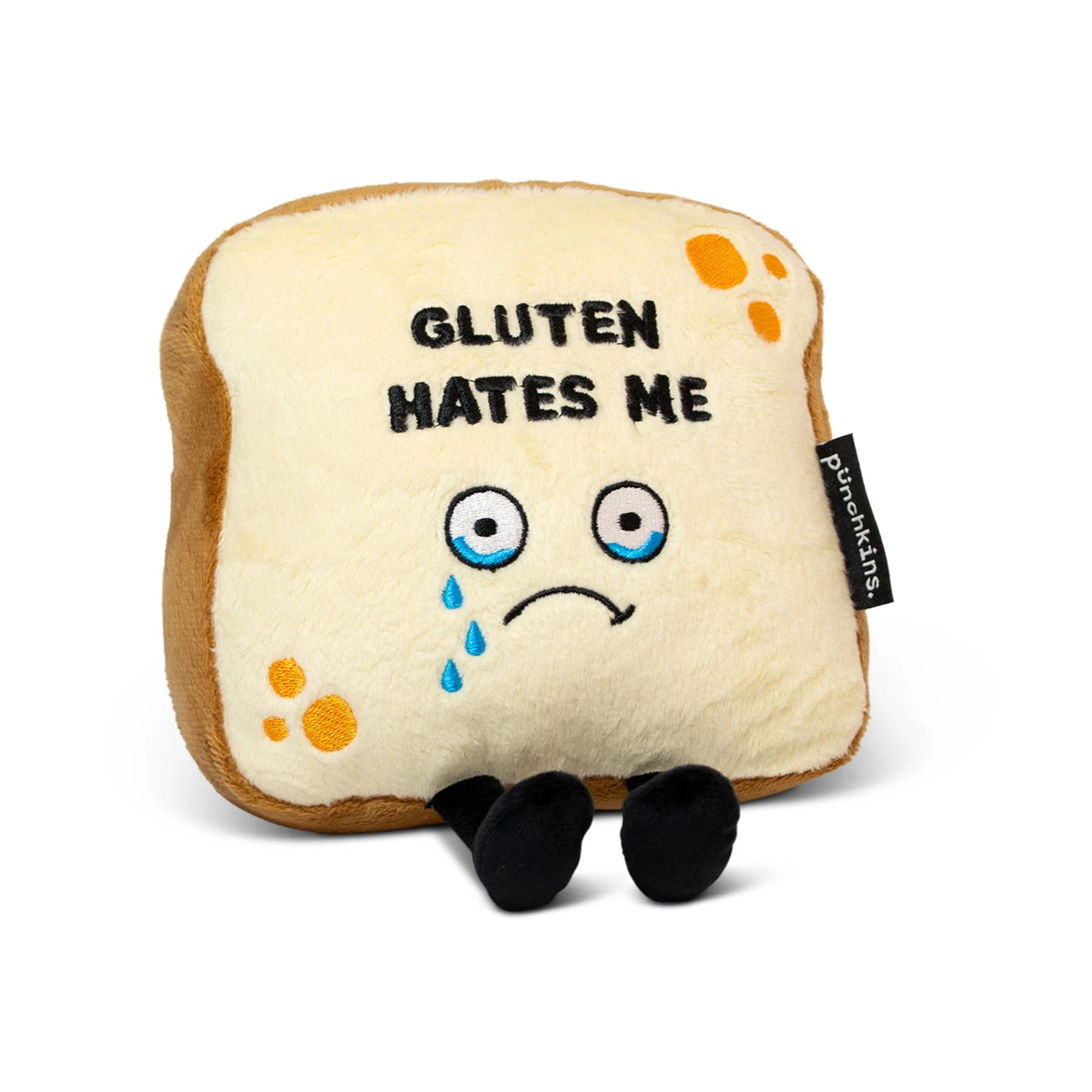 "Gluten Hates Me" - Bread Plush 3 "Gluten Hates Me" - Bread Plush