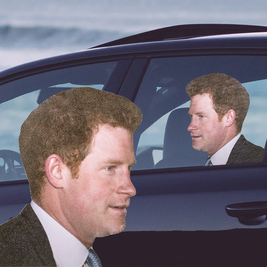 Thumbs Up Ride With Prince Harry - Car Window Decal 3 Thumbs Up Ride With Prince Harry - Car Window Decal
