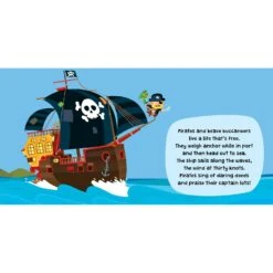 Sassi Pirates Book And Giant Puzzle Set, 30 Pcs 13 Sassi Pirates Book And Giant Puzzle Set, 30 Pcs -Toy Sale Store SAS106 6