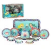 Schylling - Mermaid Tin Tea Set 2 Schylling - Mermaid Tin Tea Set -Toy Sale Store SCH MERTTS 1