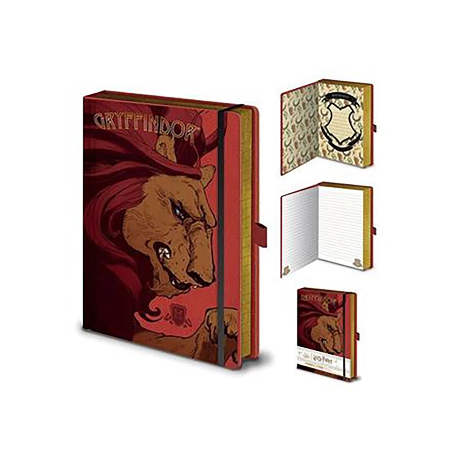 Harry Potter - Intricate Houses Gryffindor - A5 Premium Notebook 3 Harry Potter - Intricate Houses Gryffindor - A5 Premium Notebook
