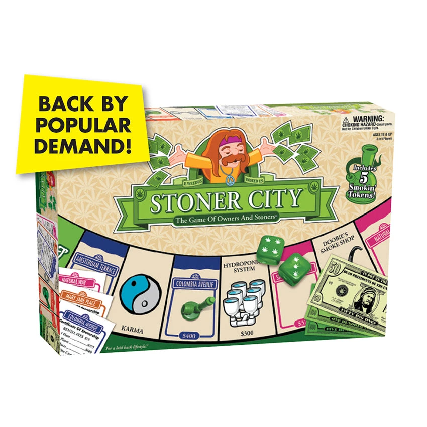 Stonerware - Stoner City Boardgame 3 Stonerware - Stoner City Boardgame