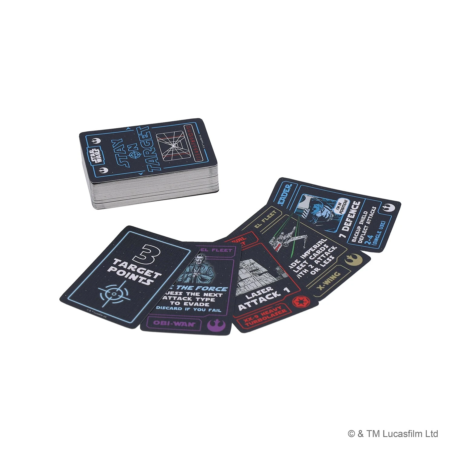 Disney Star Wars Stay On Target Card Game 4 Disney Star Wars Stay On Target Card Game - Image 2