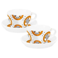 Star Wars BB-8 Tea Cup & Saucer - Set Of 2