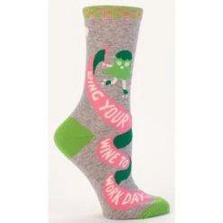 Blue Q - Bring Your Wine To Work Day Womens Crew Socks
