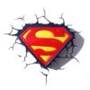 Superman Logo 3D Wall Light 2 Superman Logo 3D Wall Light -Toy Sale Store Superman Light 1