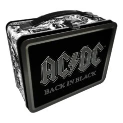 Aquarius AC/DC Back In Black Tin Fun Box Carry All