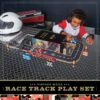 FAO Schwarz - Toy Play Set With Carrier Race Track -Toy Sale Store TSFRTRXR 1