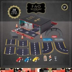 FAO Schwarz - Toy Play Set With Carrier Race Track -Toy Sale Store TSFRTRXR 2