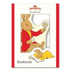 Bunnykins Wooden Bookends