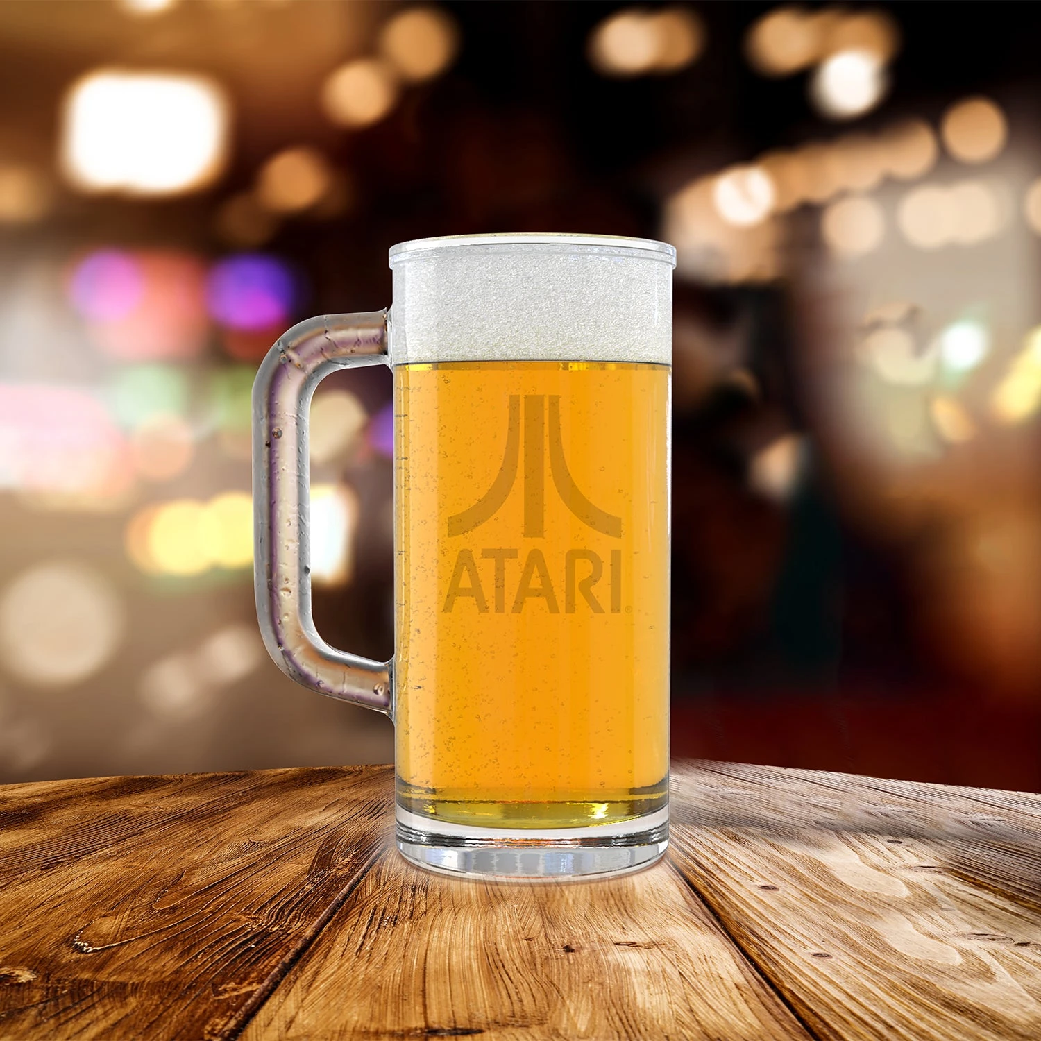 Thumbs Up! - Official Atari Beer Glass (1 Pint/600mL) 4 Thumbs Up! - Official Atari Beer Glass (1 Pint/600mL) - Image 2