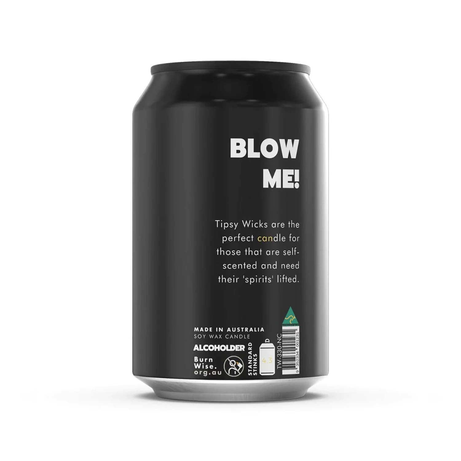 Tipsy Wicks - Alcohol Scented Soy Wax Candle (300mL Can Size) - Nice Coconuts 4 Tipsy Wicks - Alcohol Scented Soy Wax Candle (300mL Can Size) - Nice Coconuts - Image 2