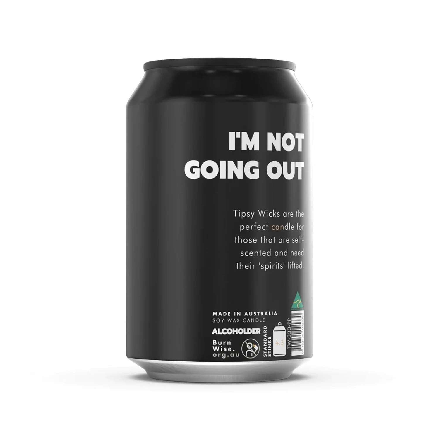 Tipsy Wicks - Alcohol Scented Soy Wax Candle (300mL Can Size) - Peach Please 4 Tipsy Wicks - Alcohol Scented Soy Wax Candle (300mL Can Size) - Peach Please - Image 2