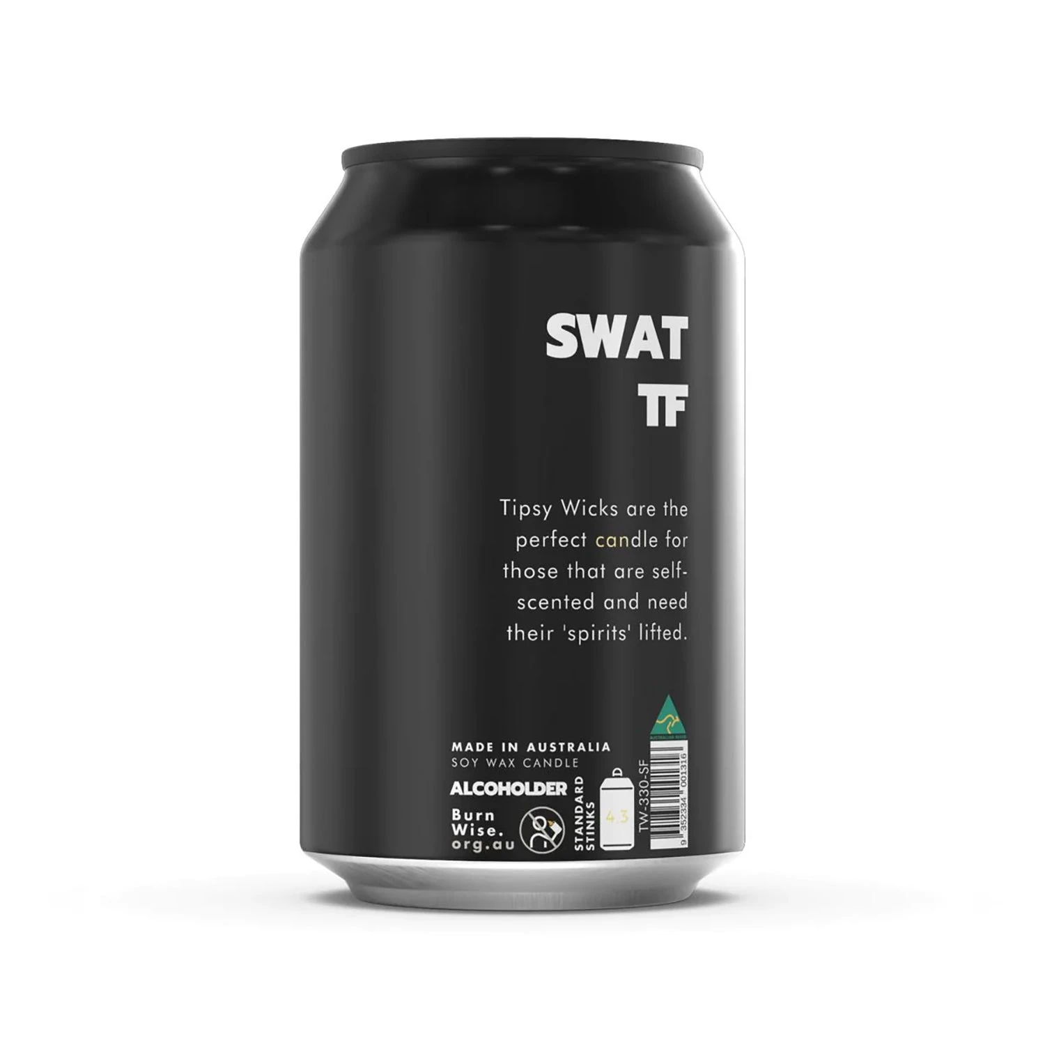 Tipsy Wicks - Alcohol Scented Soy Wax Candle (300mL Can Size) - Super Fly 4 Tipsy Wicks - Alcohol Scented Soy Wax Candle (300mL Can Size) - Super Fly - Image 2
