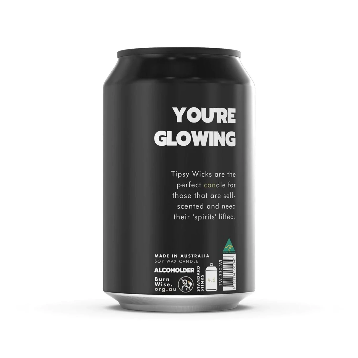 Tipsy Wicks - Alcohol Scented Soy Wax Candle (300mL Can Size) - Wick In-Cider 4 Tipsy Wicks - Alcohol Scented Soy Wax Candle (300mL Can Size) - Wick In-Cider - Image 2
