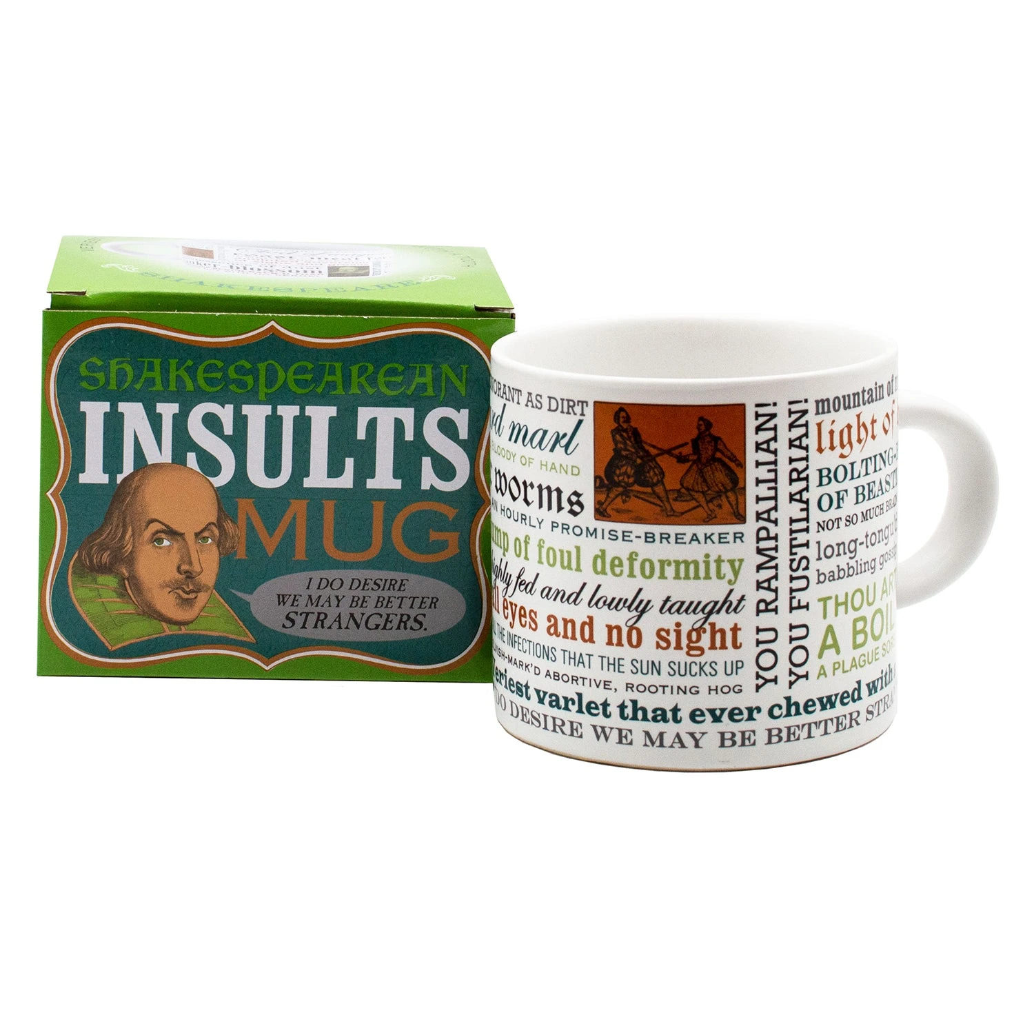 Insults Shakespeare Mug 3 Insults Shakespeare Mug