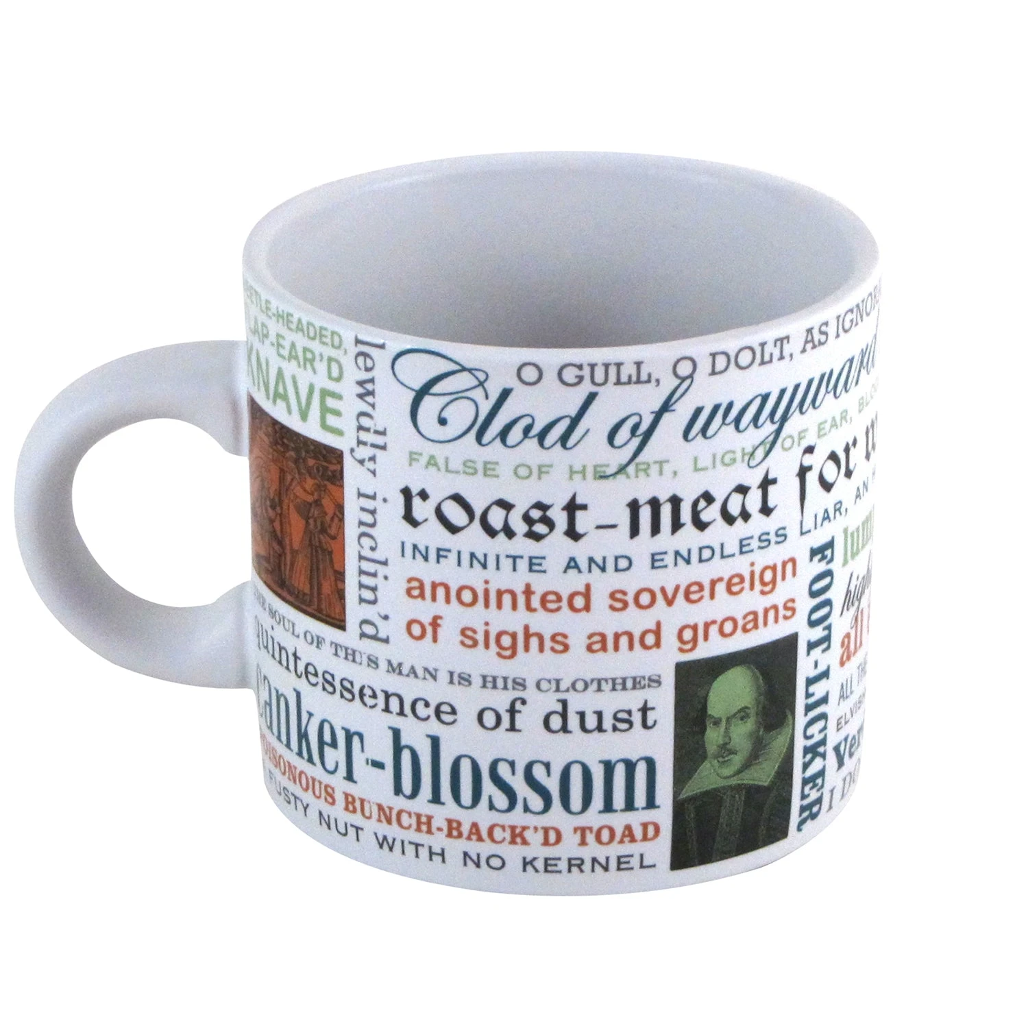 Insults Shakespeare Mug 5 Insults Shakespeare Mug - Image 3