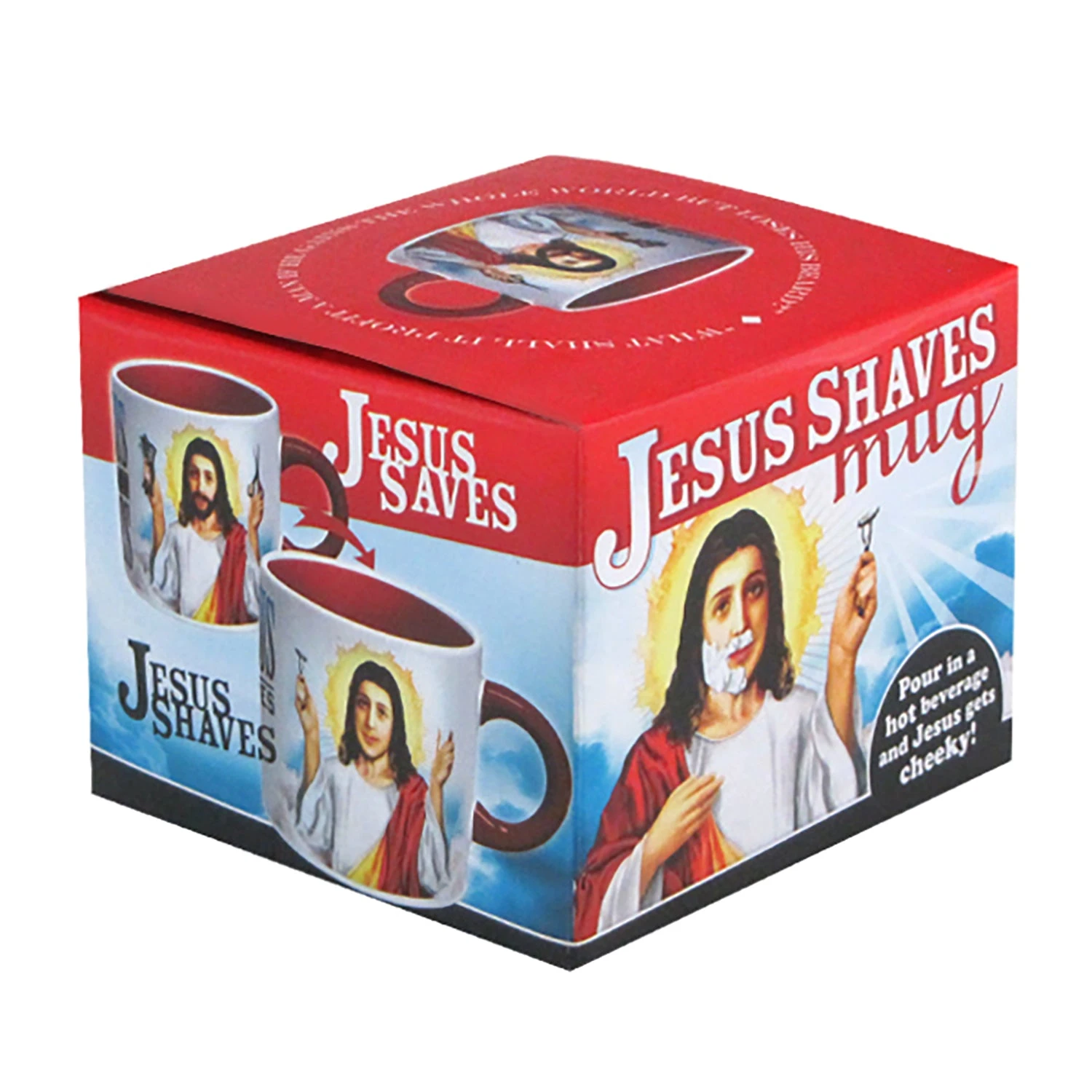 Jesus Shaves Mug 4 Jesus Shaves Mug - Image 2
