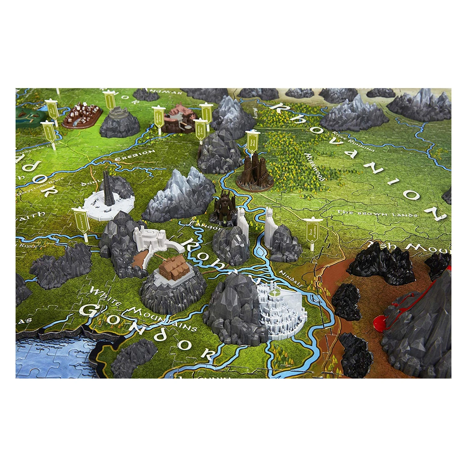 4D Lord Of The Rings Middle Earth 2100pc Puzzle 8 4D Lord Of The Rings Middle Earth 2100pc Puzzle - Image 6