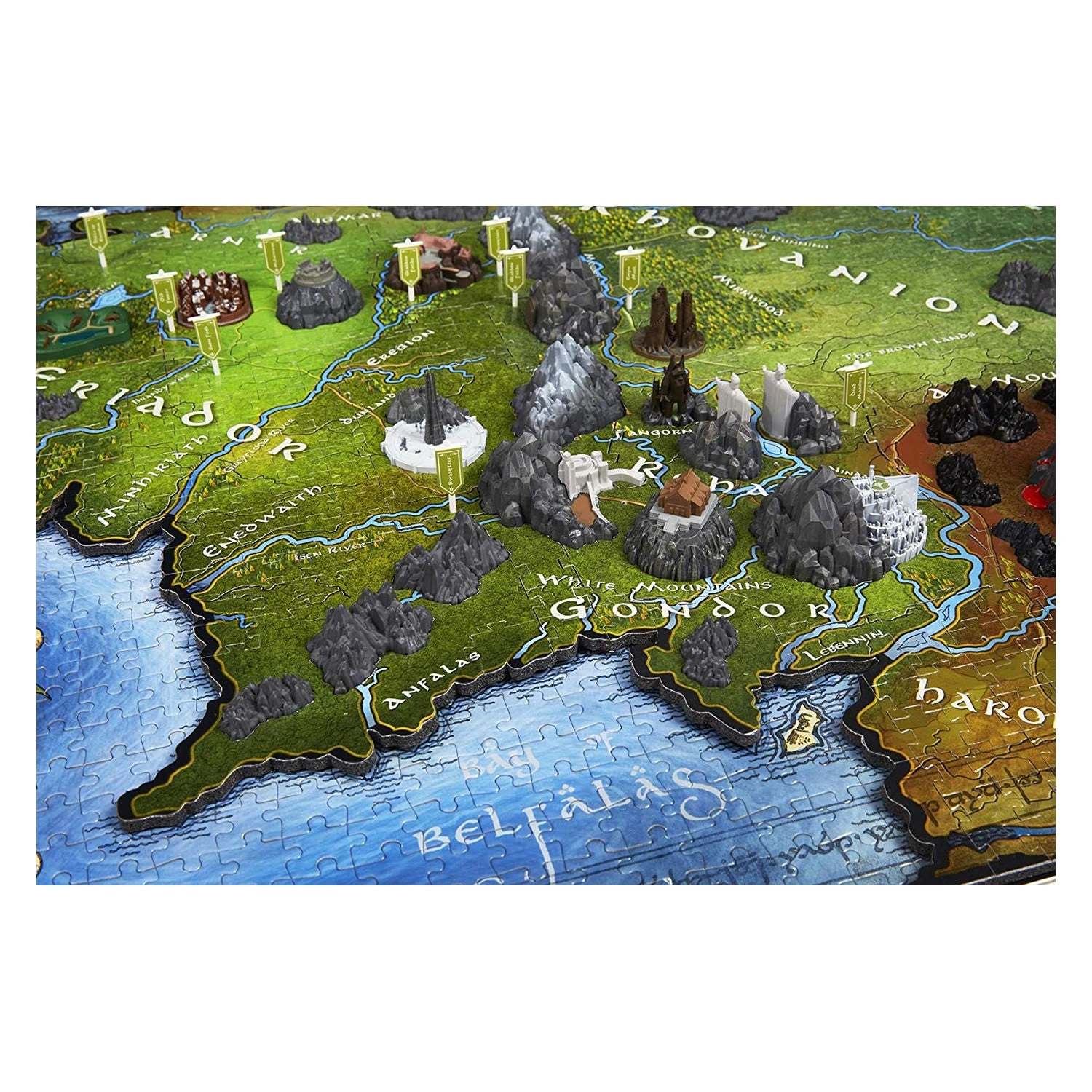 4D Lord Of The Rings Middle Earth 2100pc Puzzle 10 4D Lord Of The Rings Middle Earth 2100pc Puzzle - Image 8
