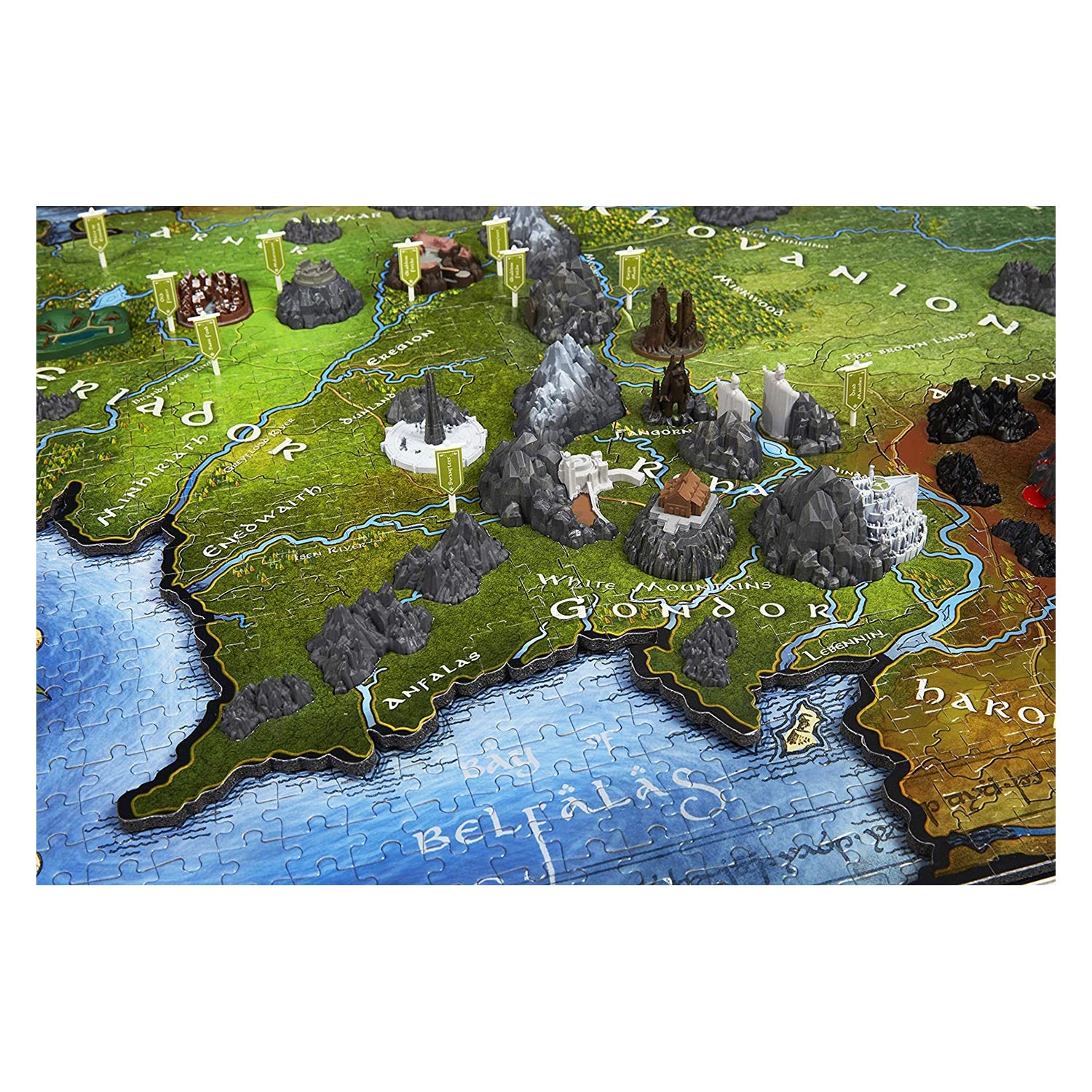 4D Lord Of The Rings Middle Earth 2100pc Puzzle 12 4D Lord Of The Rings Middle Earth 2100pc Puzzle - Image 10
