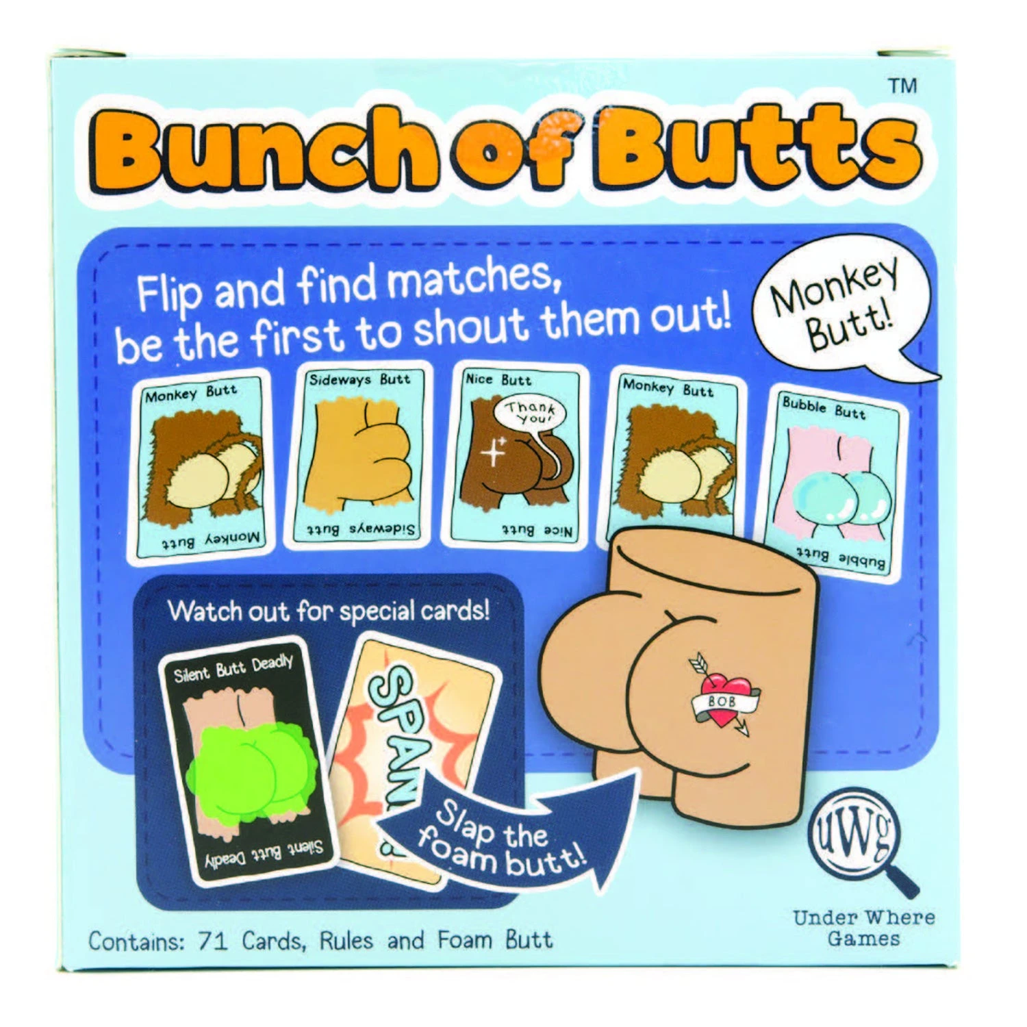 Bunch Of Butts Card Game 4 Bunch Of Butts Card Game - Image 2