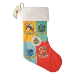 Harry Potter Christmas: Charms Stocking Houses