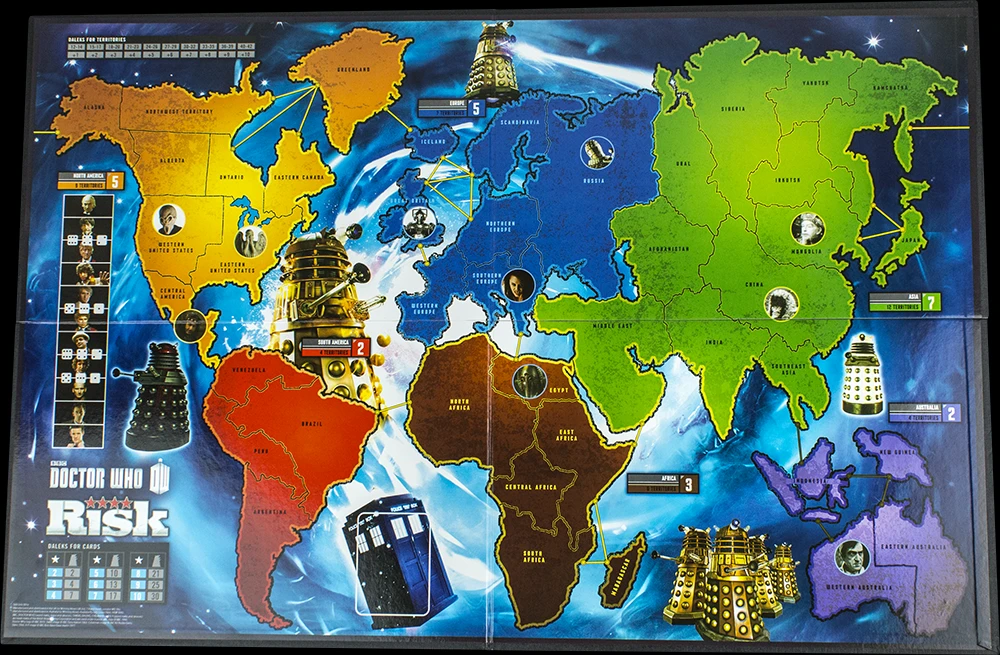 WINNING MOVES Risk - Doctor Who Edition 4 WINNING MOVES Risk - Doctor Who Edition - Image 2